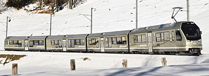 074-7245113 - H0m - RhB ABe 4/16 3133 Capricorn Piz Palü champagnerfarben<BR>Bestellschluss: 01.10.2022